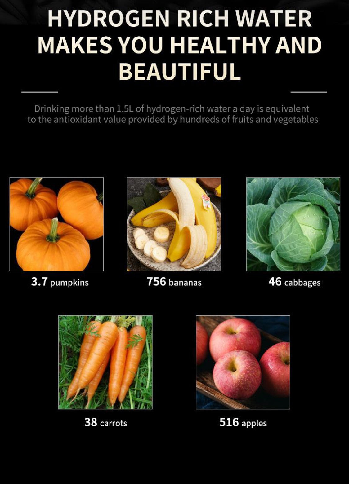 CLEARANCE SALE! Hydrogen Water Bottle H8