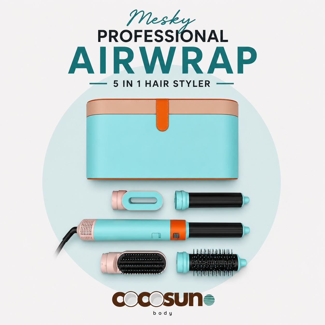 Mesky Professional Airwrap 5 in 1 Hair Styler